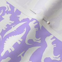 White Dinos on Lavender big