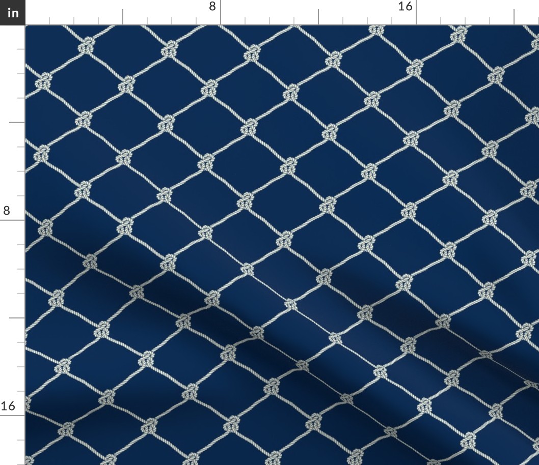 Classic Fishing Net Pattern Fabric