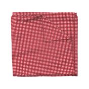 Red Gingham Check Pink and Red ClarkyWorks