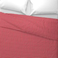 Red Gingham Check Pink and Red ClarkyWorks