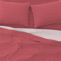 Red Gingham Check Pink and Red ClarkyWorks