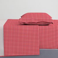 Red Gingham Check Pink and Red ClarkyWorks