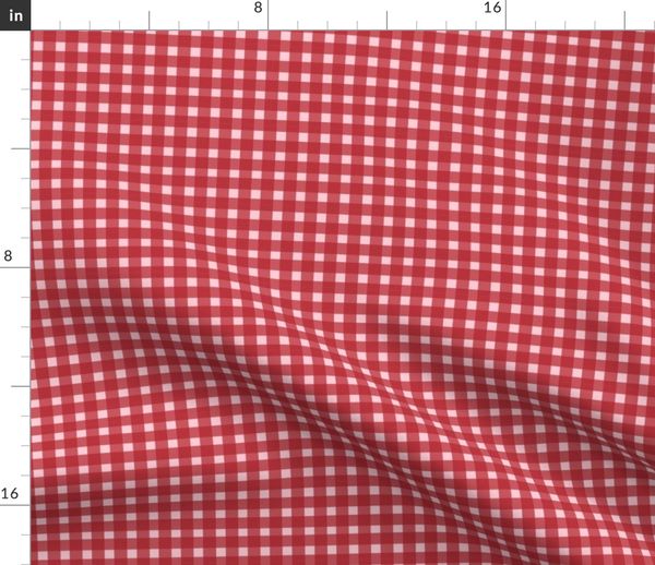 Pink Redmon 3106 Gingham Pattern Cloth Liner