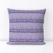 Dances With Breeze: Violet Purple Floral Stripe