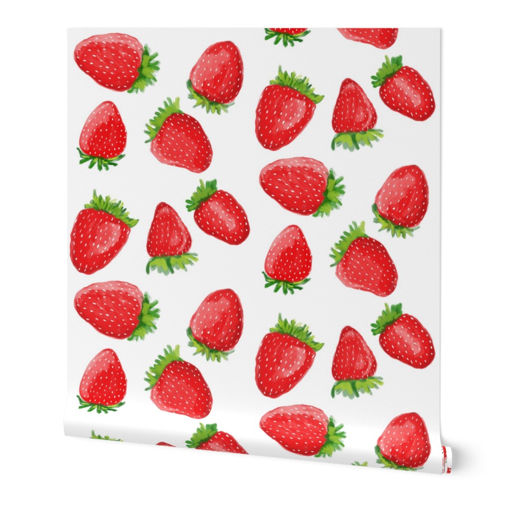 Summer Strawberries // White
