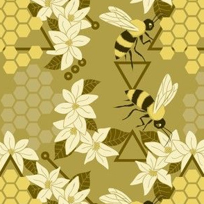 Golden Bumble Bee