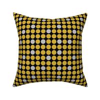 Gold and Silver Polka Dots