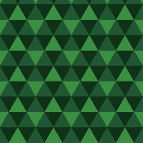 Triangles - Green