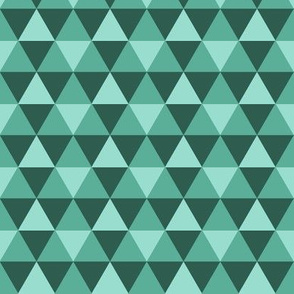 Triangles - Teal