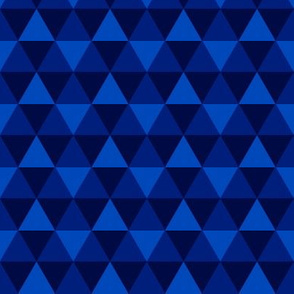 Triangles - Blue