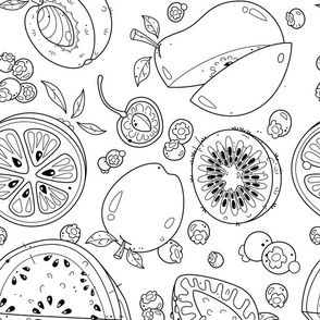 Food Frenzy Lake Coloring Book Challenge - GDesigner