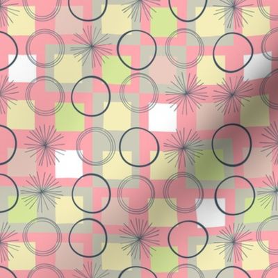 Squares and Circles / Pink