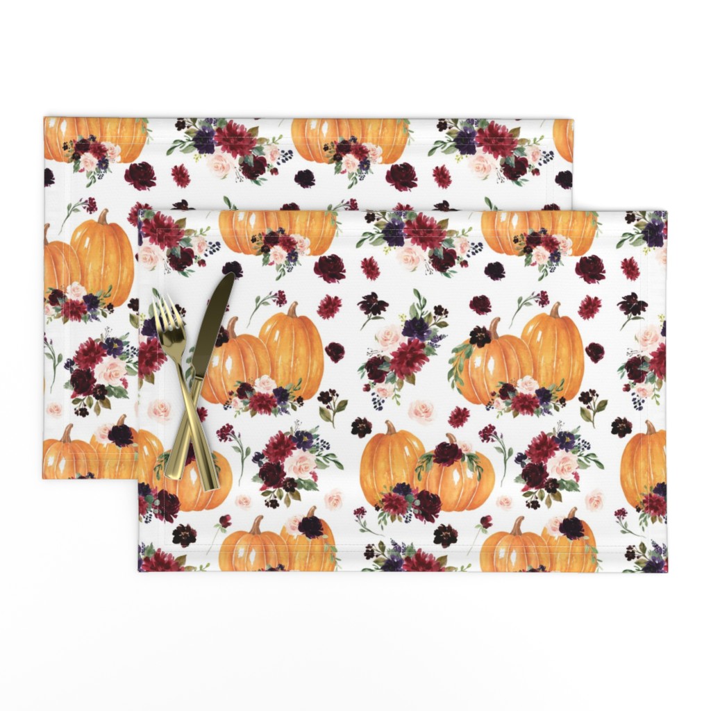 4" Pumpkin Spice Floral