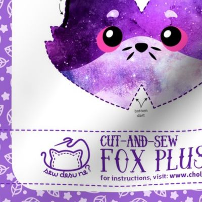 Cut and Sew Fox Plush Bundle