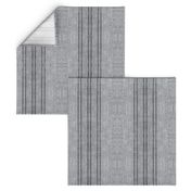 AEGEAN GREY LINEN STRIPE