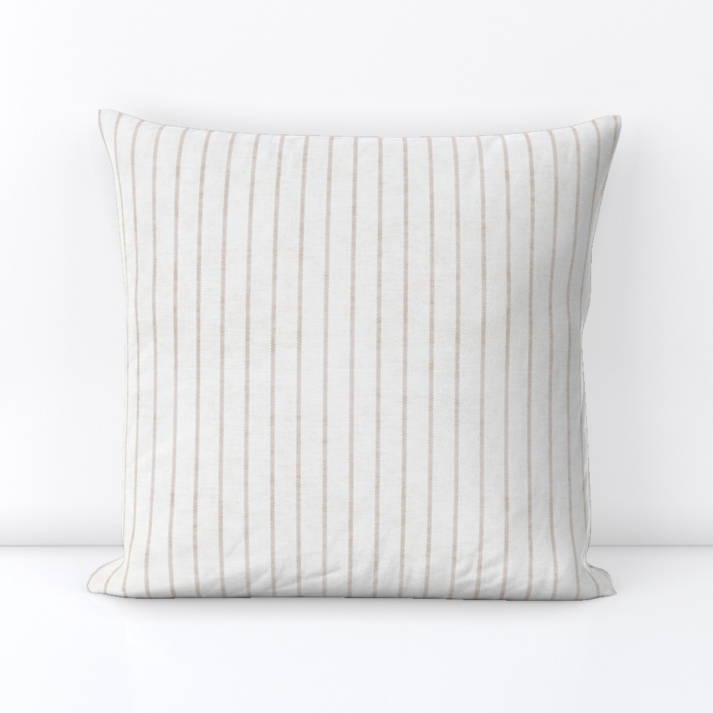 AEGEAN SIMPLE TICKING STRIPE JUTE