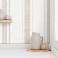 AEGEAN BOLD TICKING STRIPE JUTE