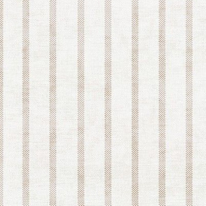 AEGEAN WIDE SPACED TICKING JUTE WIDER