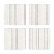 AEGEAN MULTI SIMPLE TICKING STRIPE JUTE