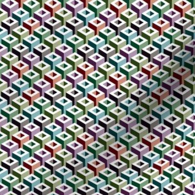 Geometric Pattern: Tube: Colours