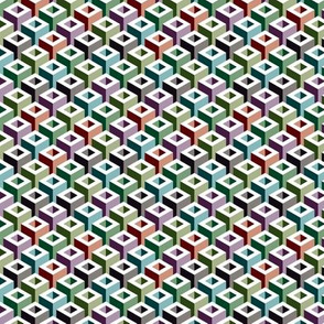 Geometric Pattern: Tube: Colours
