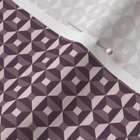 Geometric Pattern: Square Check: Autumn