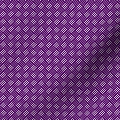 Geometric Pattern: Weave: Purple