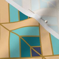 Geometric Pattern: Art Deco Diamond: Dream