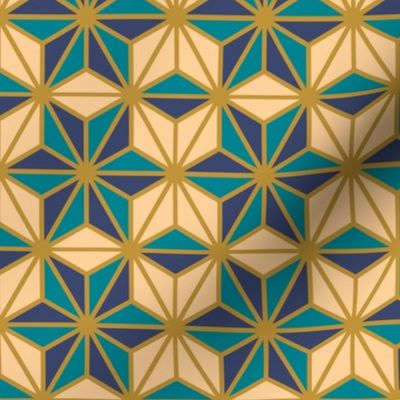 Geometric Pattern: Art Deco Star: Dream