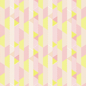 diagonal lines in peachy pink