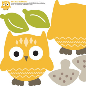 Woodland - Owl Plushie