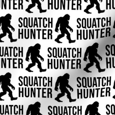 Squatch Hunter Bigfoot Silhouette