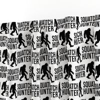 Squatch Hunter Bigfoot Silhouette