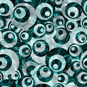 Mother of All Circles Teal