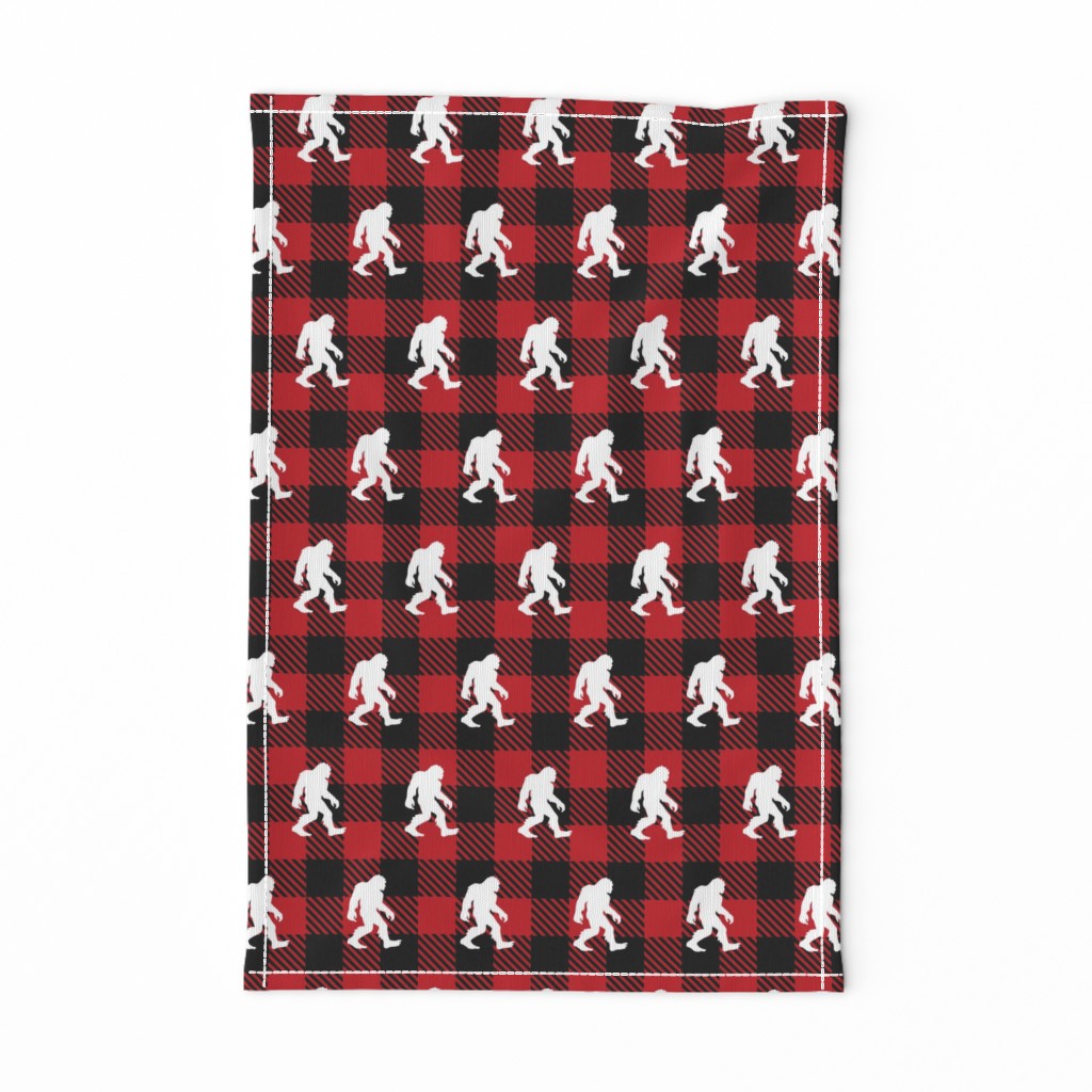 Bigfoot Buffalo Plaid: Cryptic Lumberjack Lore