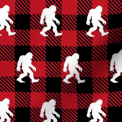 Bigfoot Buffalo Plaid: Cryptic Lumberjack Lore