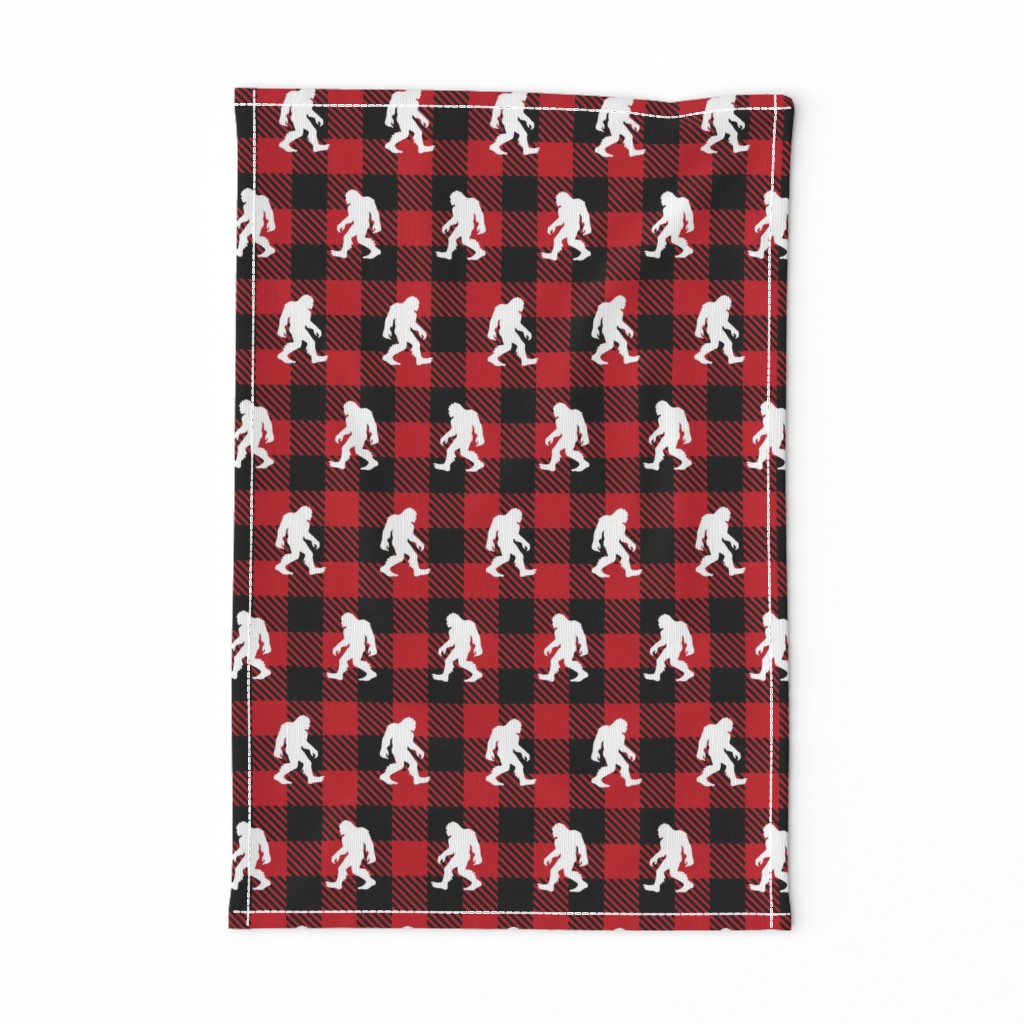 Red Buffalo Plaid Sasquatch 