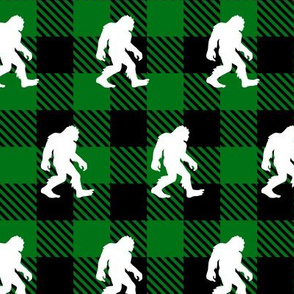 Buffalo Plaid Bigfoot Green