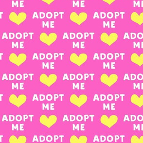 adopt me - pink & yellow