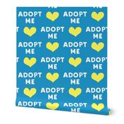 adopt me - blue & yellow