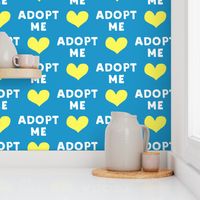 adopt me - blue & yellow