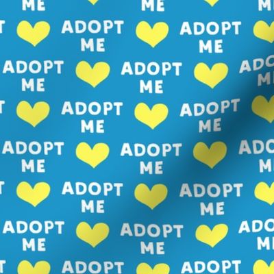 adopt me - blue & yellow