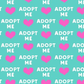 adopt me - pink & teal