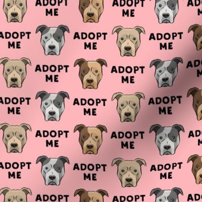 adopt me - pit bulls on pink
