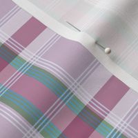 Plaid pattern wine red