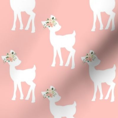 Fawn (light peach) – Baby Deer Girls Nursery Bedding