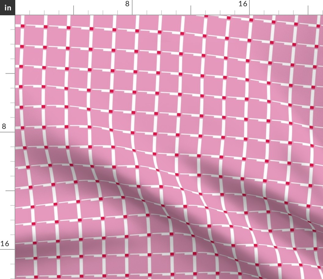 Pink Retro Squares