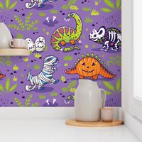 Halloween dinos small size