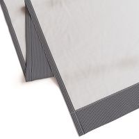 JP23 - Micro  - Art Deco Checked Stripe in Charcoal and Light Grey 