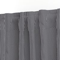 JP23 - Micro  - Art Deco Checked Stripe in Charcoal and Light Grey 